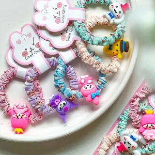 کش مو فانتزی کارتونی کودکانه – کارت 10 عددی