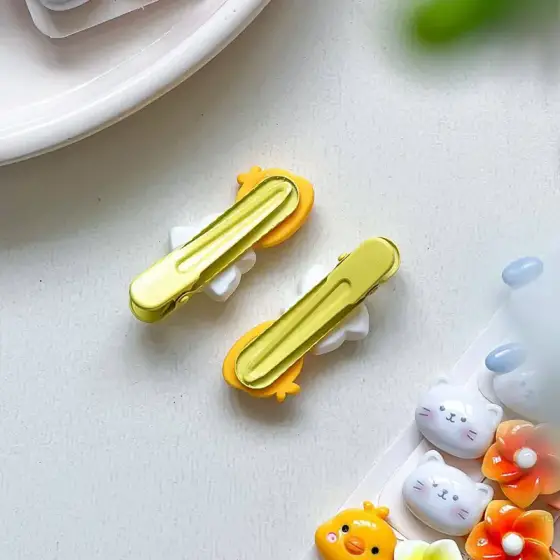 گیره مو فانتزی کودکانه بسته 20 عددی02