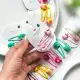 گیره تق‌تقی مو دخترانه فانتزی کارتونی 20 عددی طرح حیوانات بامزه