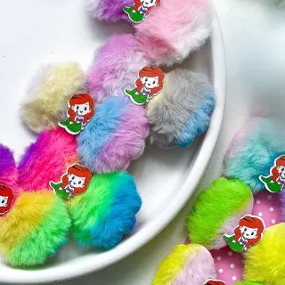 گیره مو فانتزی کودکانه طرح صدف و پری دریایی ورق 10 عددی