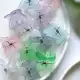 کلیپس مو سایز کوچک مدل پروانه‌ای بسته 12 عددی رنگی