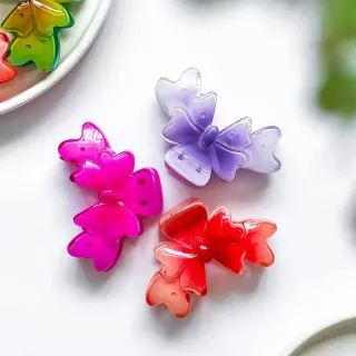 کلیپس مو ساده شفاف بسته 12 عددی (جین 12 عددی)