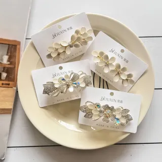 گیره فرانسوی طرح گل میکس