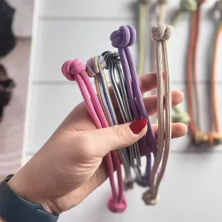 کش مو گره‌ای فانتزی دخترانه