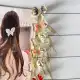 کلیپس فلزی طرح پروانه زنجیردار نگین‌کاری شده