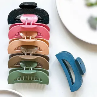 کلیپس مو ساده| نیم‌هلالی جین 12 تایی