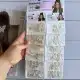 حلقه مو نقره‌ای مخصوص بافت – جین 12 پک (میکس طرح)