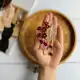 گیره چفتی فلزی آویزی طرح سبد گل میکس
