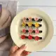 گیره انبری رنگی گل‌دار کارتی طرح میکس