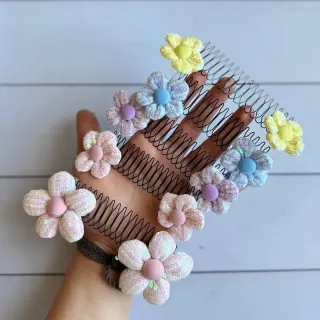 شانه فنری فانتزی میکس – کد 1108
