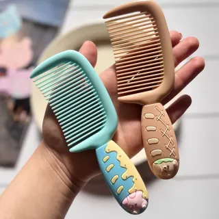 شانه فانتزی سگ کارتونی میکس – کد 1150